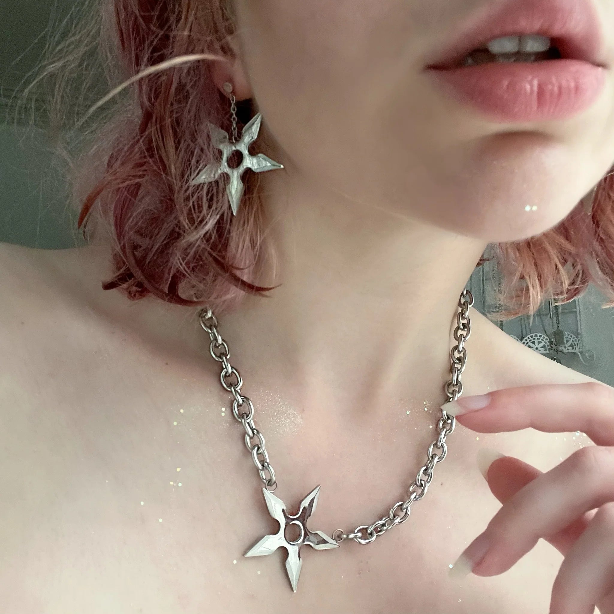 Ninja Star Necklace – elitaharkov.com