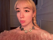 Button Earrings