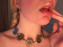 Button Earrings