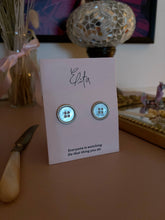 Button Earrings