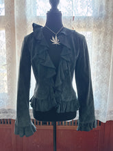 Load image into Gallery viewer, Blue Suede Jacket
