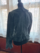 Load image into Gallery viewer, Blue Suede Jacket
