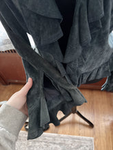 Load image into Gallery viewer, Blue Suede Jacket
