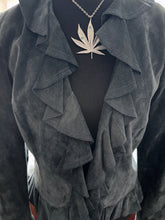 Load image into Gallery viewer, Blue Suede Jacket
