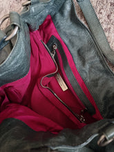 Load image into Gallery viewer, Teal Leather Bag
