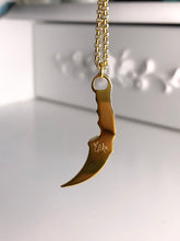 Load image into Gallery viewer, Karambit Necklace
