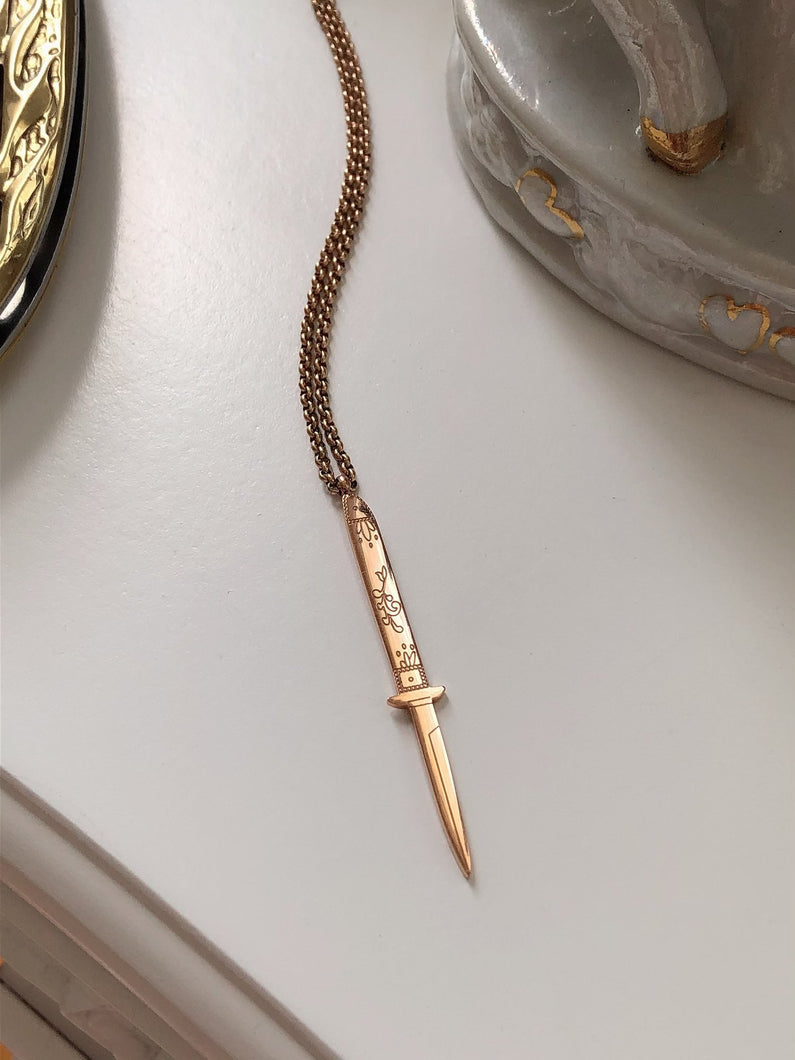 switchblade necklace