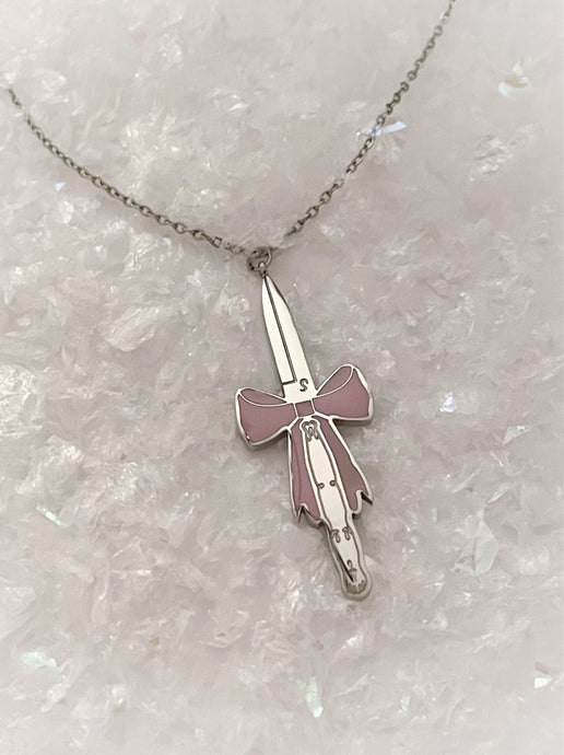 knife necklace for girls