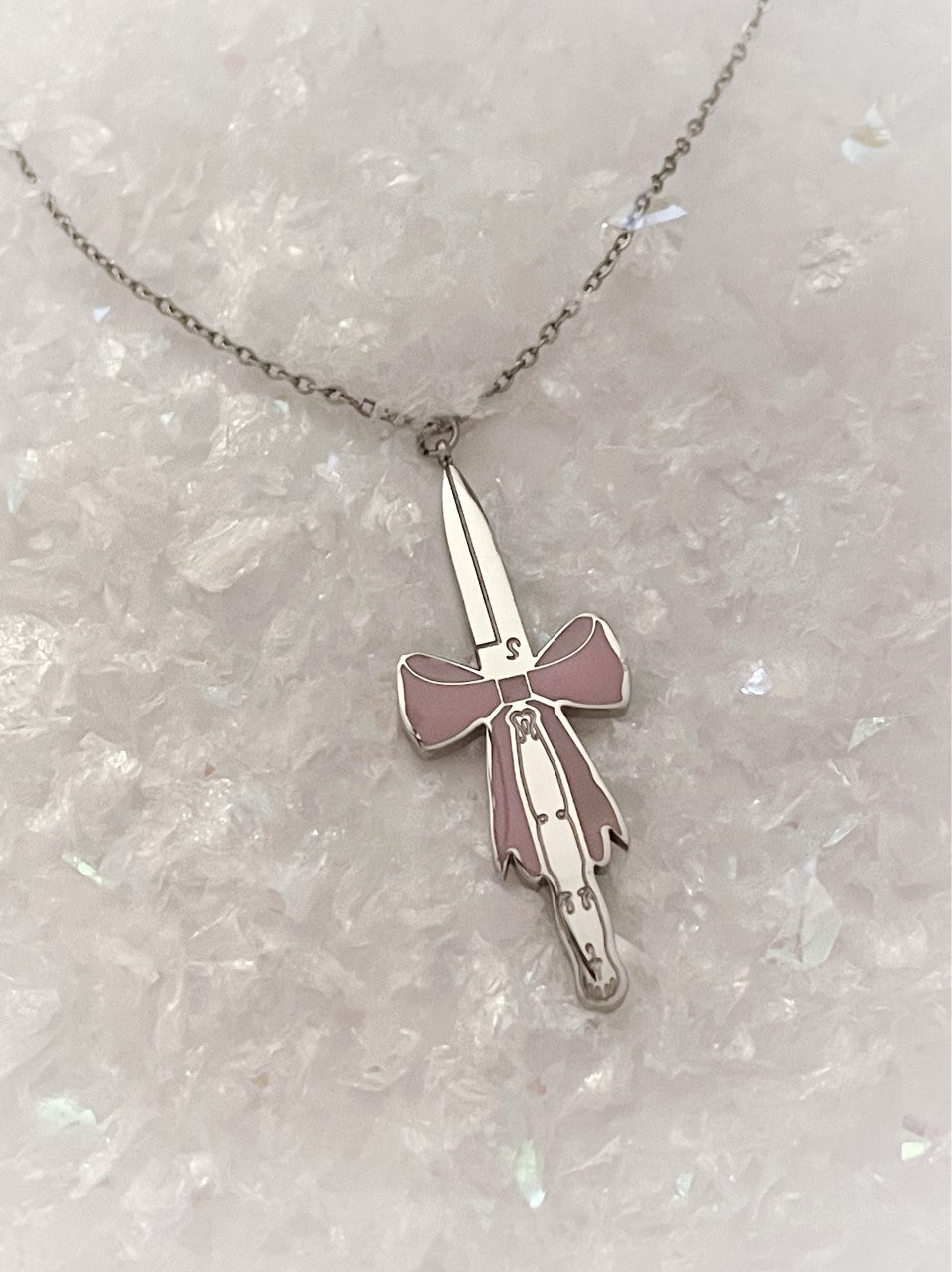 Bow Blade Necklace