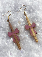 Load image into Gallery viewer, Bow Blade Earrings
